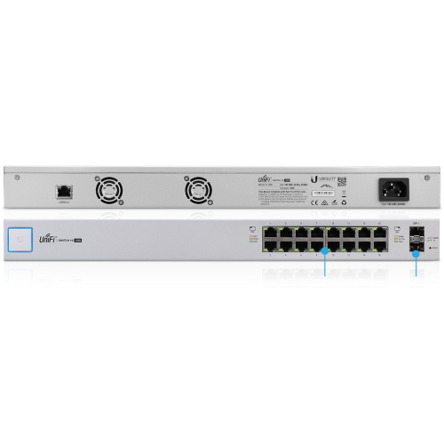 UBIQUITI Коммутатор Unifi Switch 16 150W