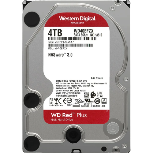 UBIQUITI Жёсткий диск HDD 4Tb SATA-III WD Red Plus