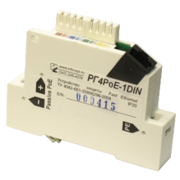 UBIQUITI Грозозащита Info-Sys РГ4PoE 1DIN